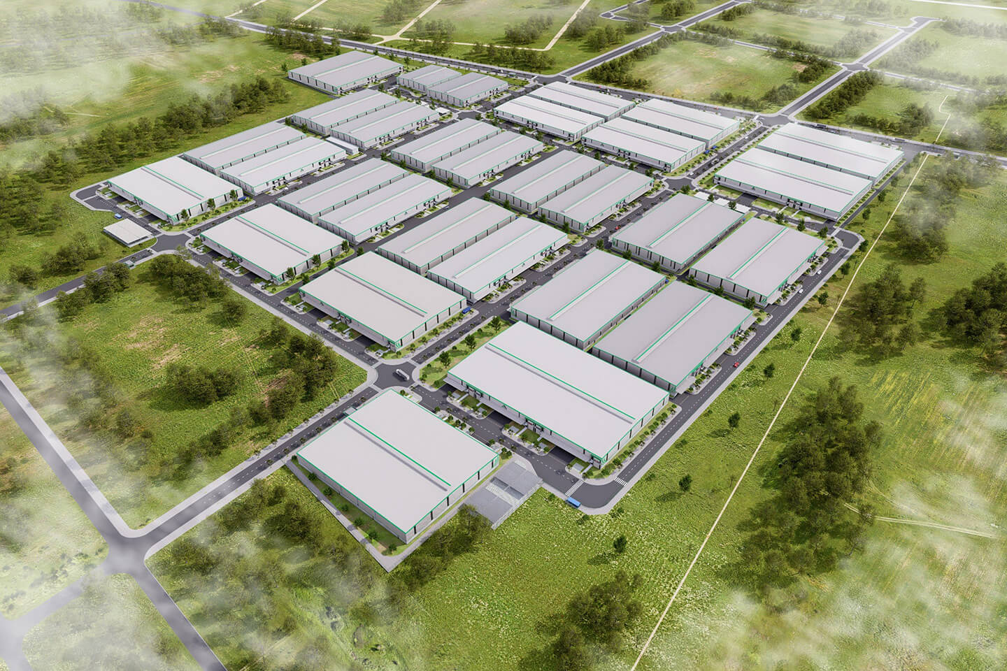 Mặt bằng tổng thể HLI EcoHub Nam Hà