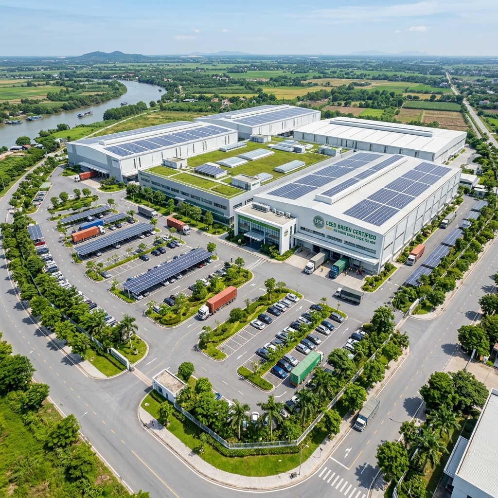 Phối cảnh 3D HLI EcoHub Nam Hà